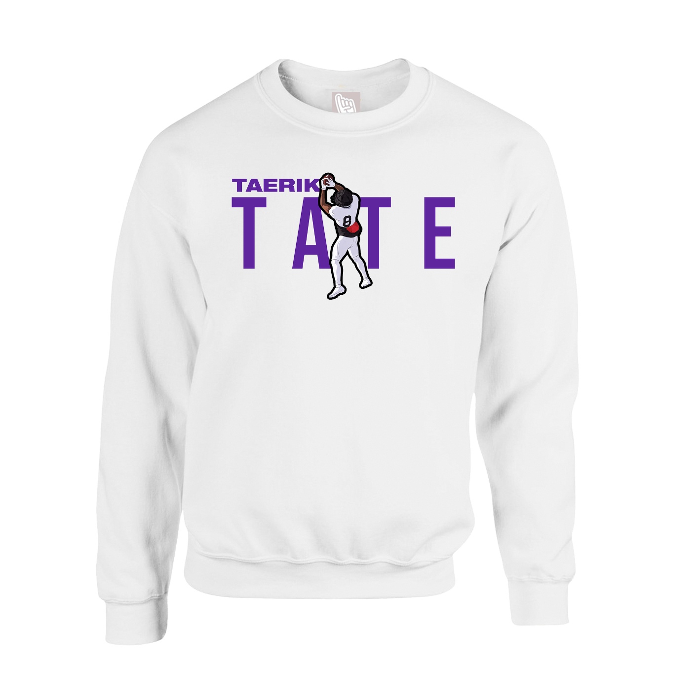 Fleece Crew — Player Name in White