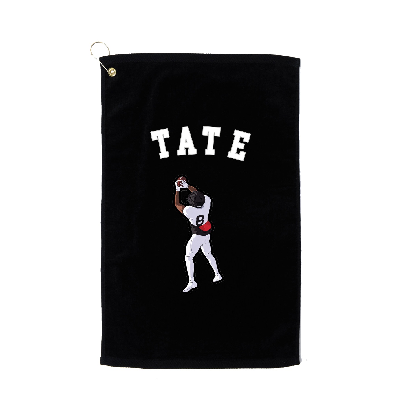 Golf Towel — Shirsey Arch in Black