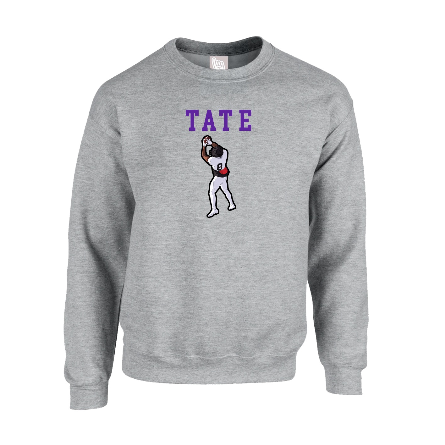 Fleece Crew — Shirsey in Grey