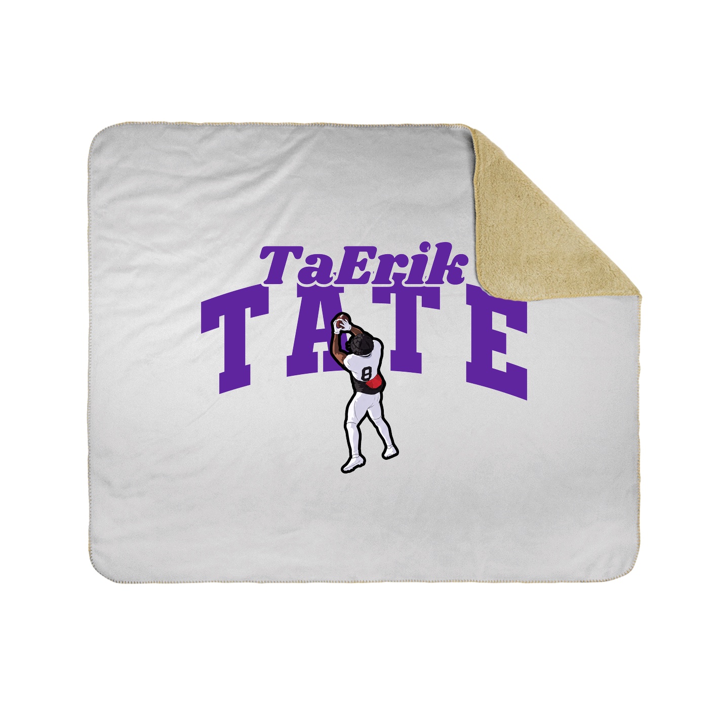 Throw Blanket — Signature Arch in White