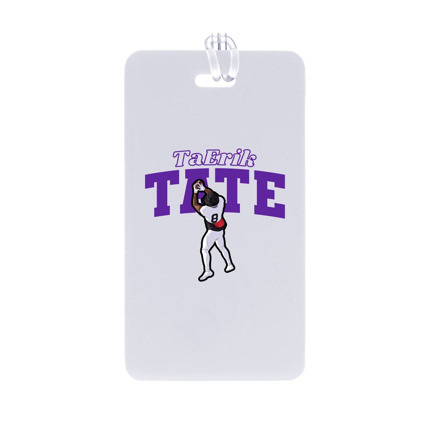 Bag Tag — Name Arch in Classic
