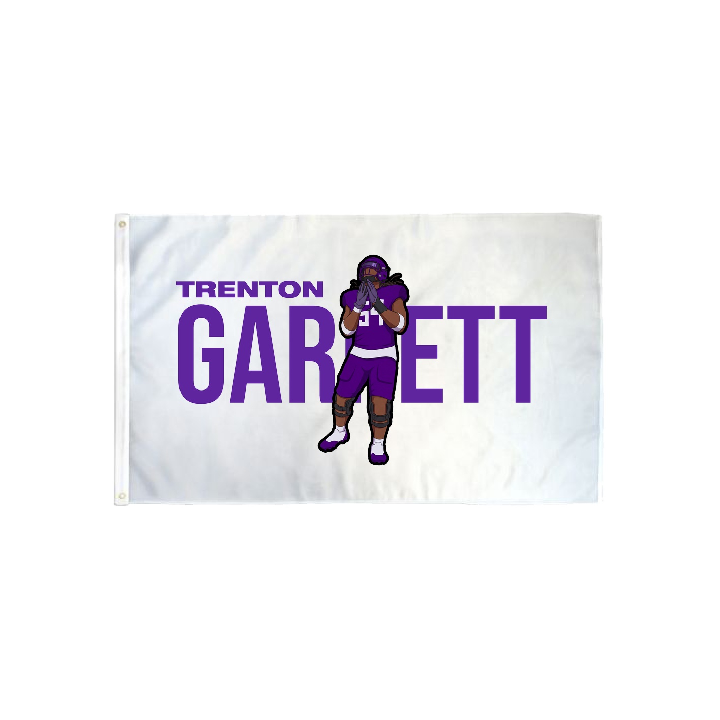 3x5 Flag — Player Name in Classic
