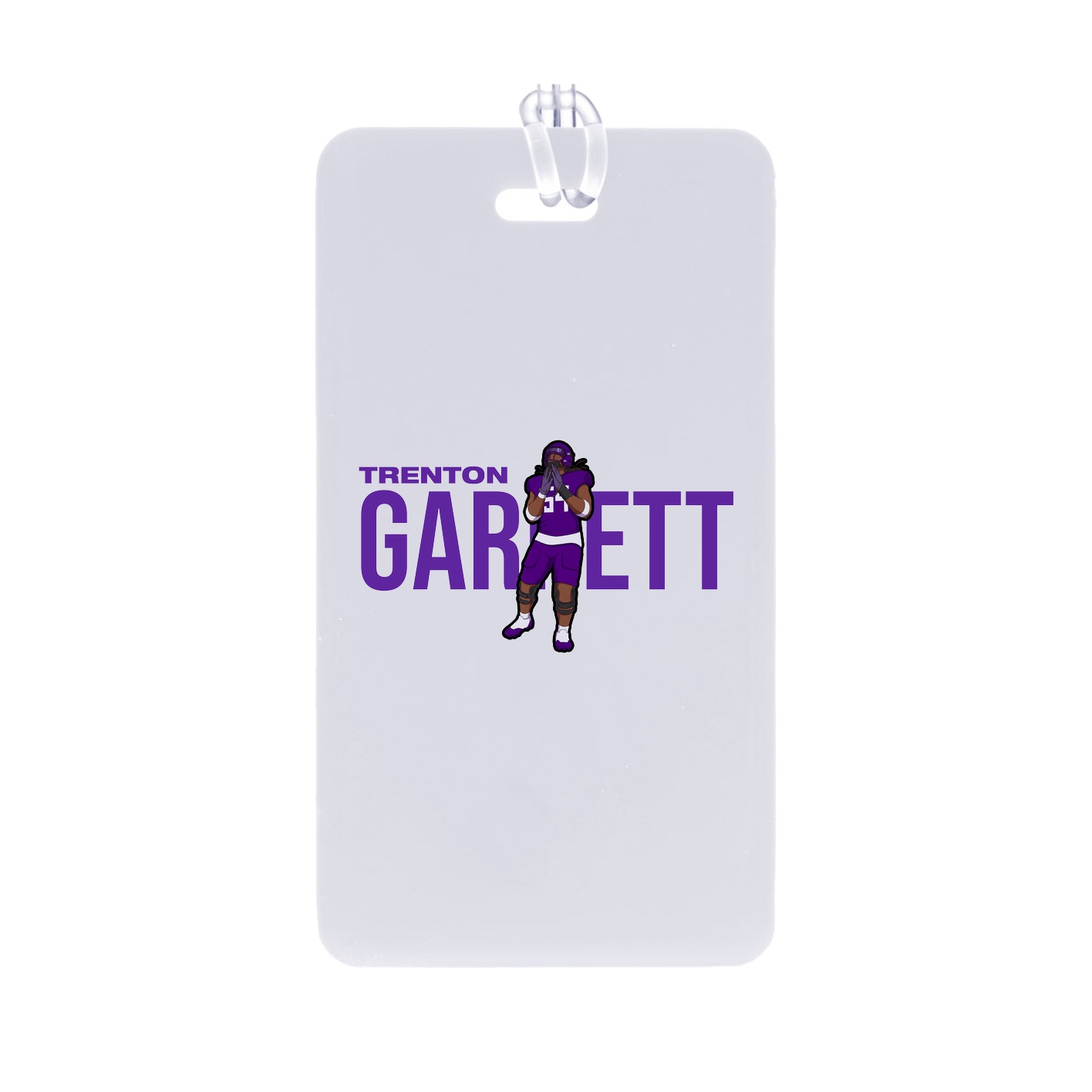 Bag Tag — Player Name in Classic