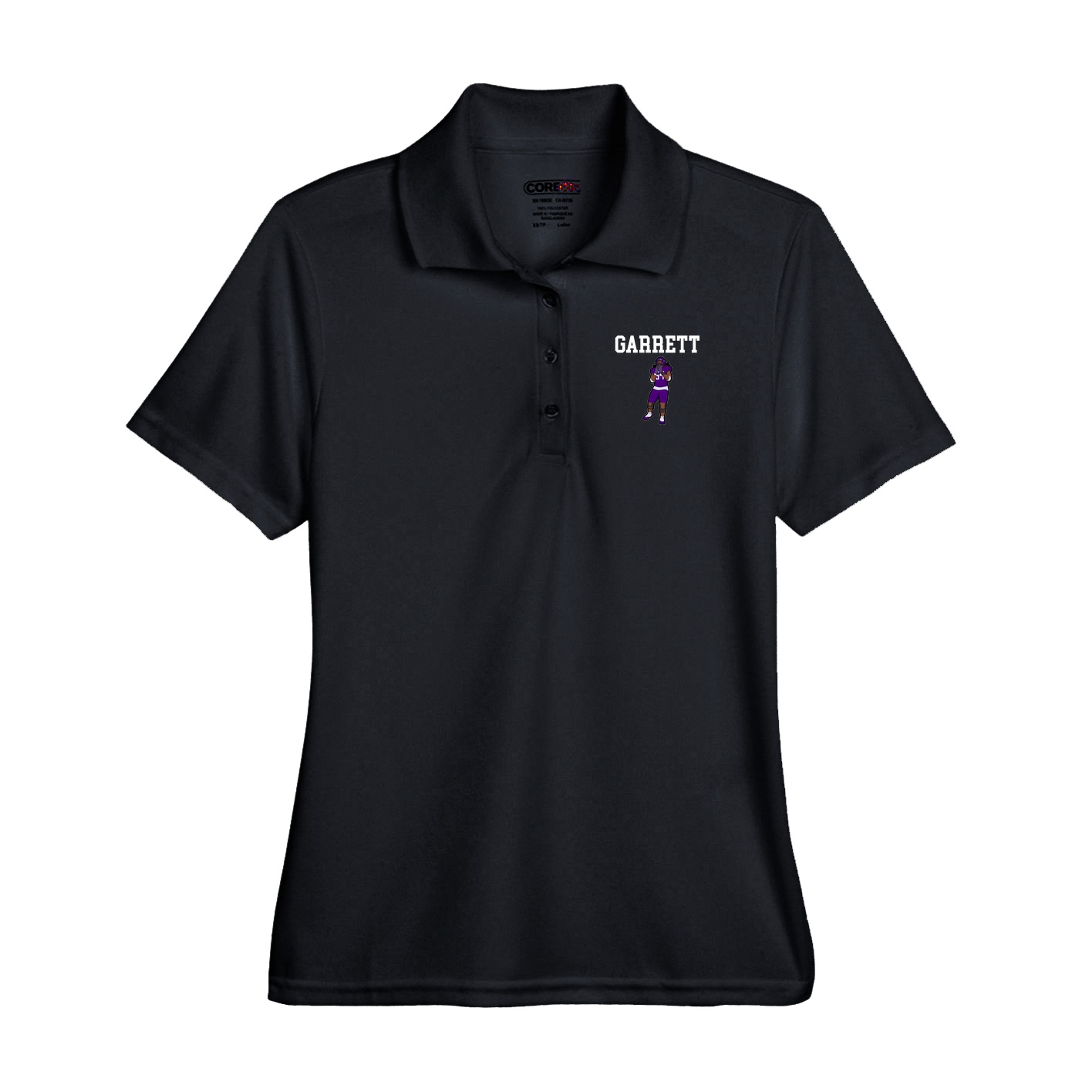 Performance Polo — Shirsey in Black