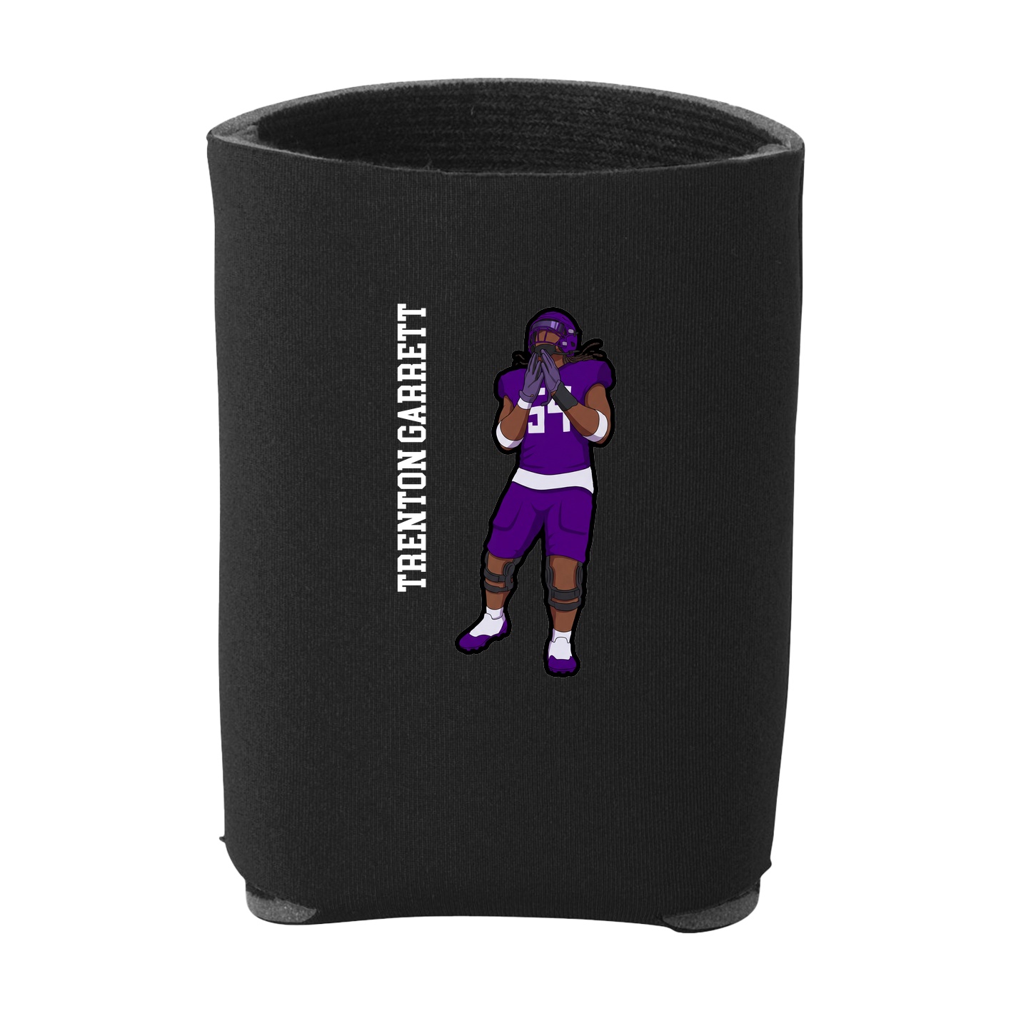 Can Holder — Name Vertical in Black