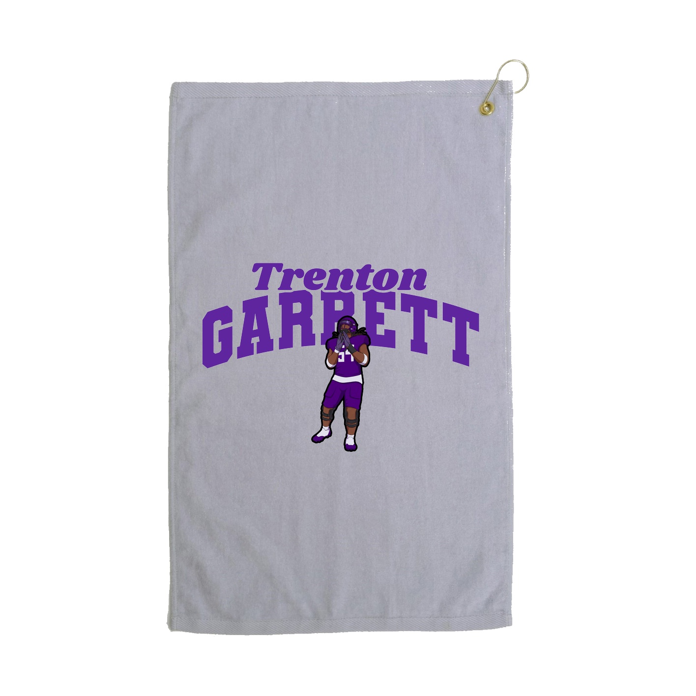 Golf Towel — Signature Arch in Grey