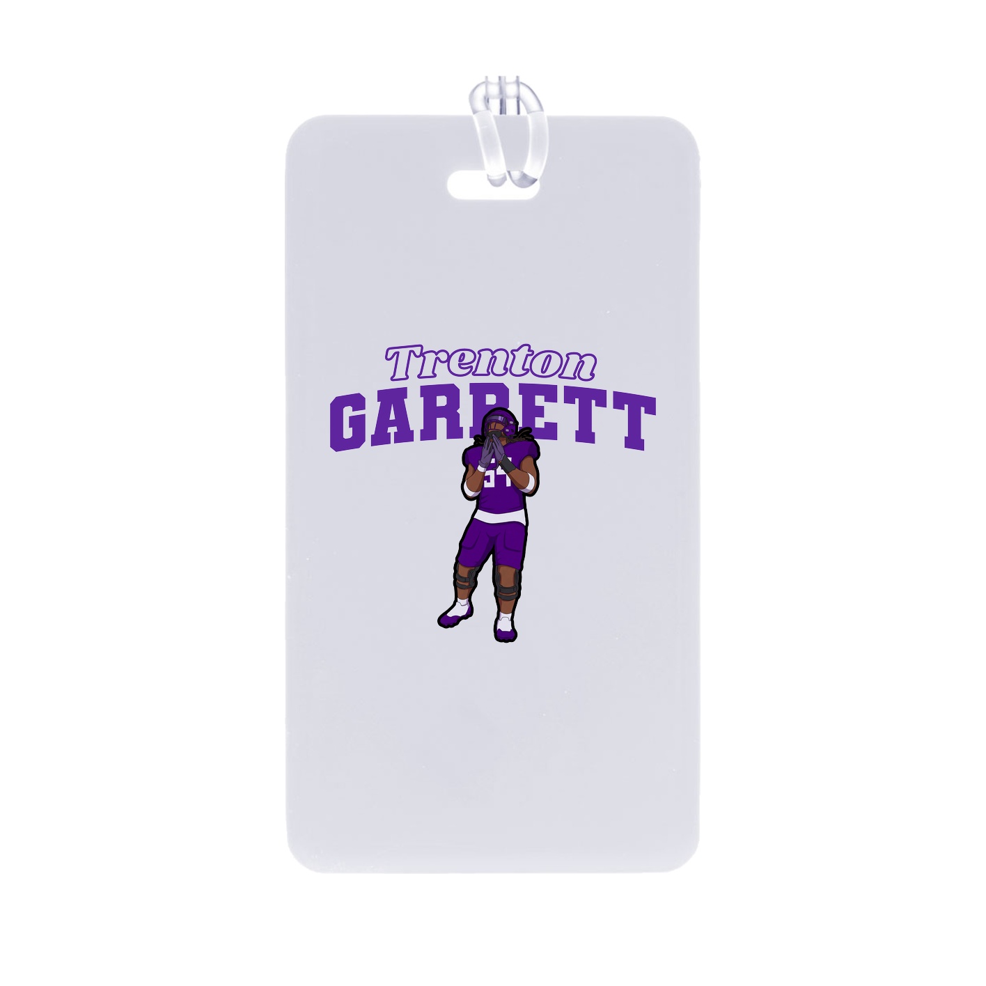 Bag Tag — Name Arch in Classic