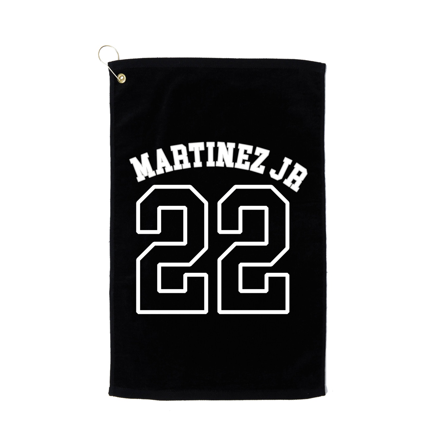 Golf Towel — Shirsey Arch in Black