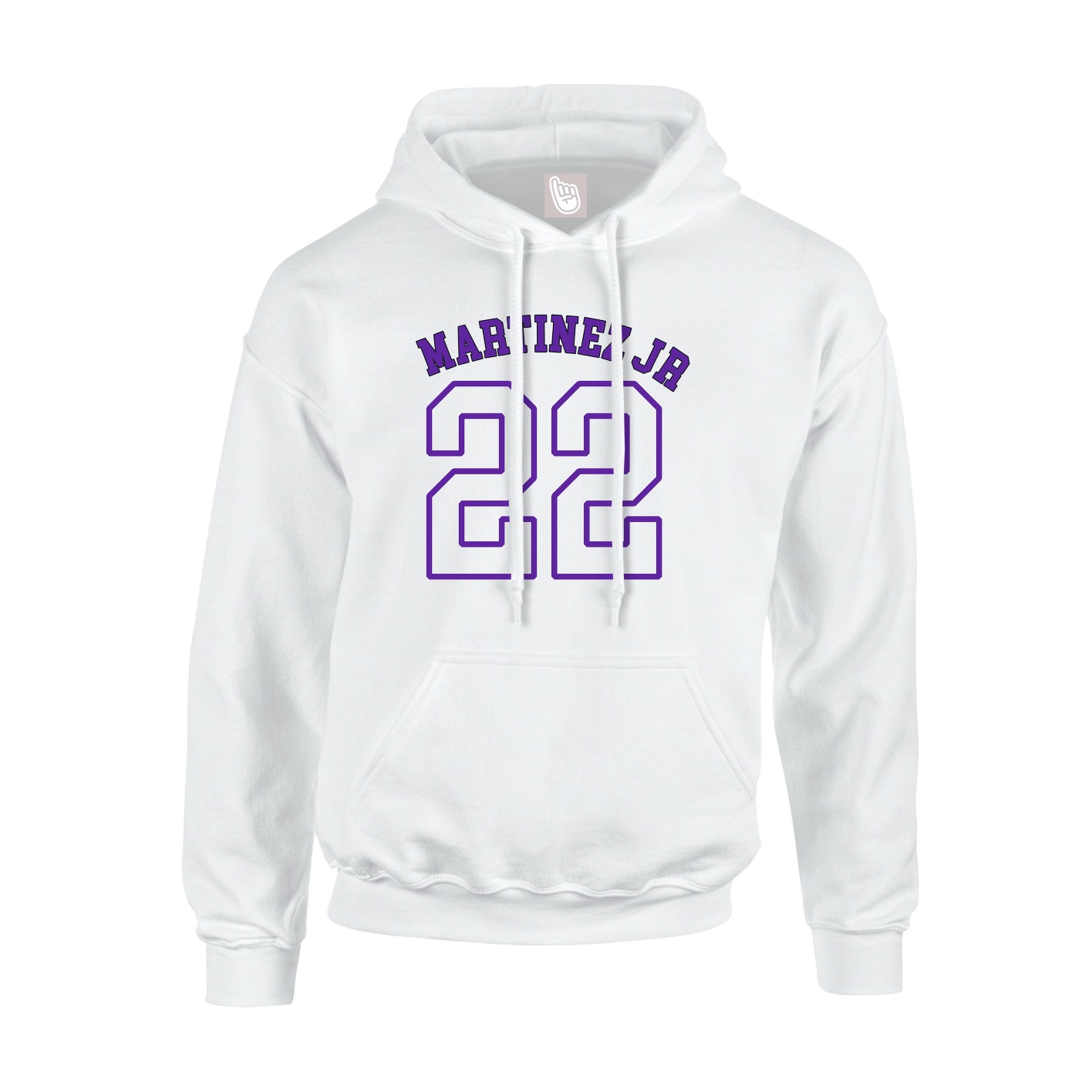 Hoodie — Shirsey Arch in White