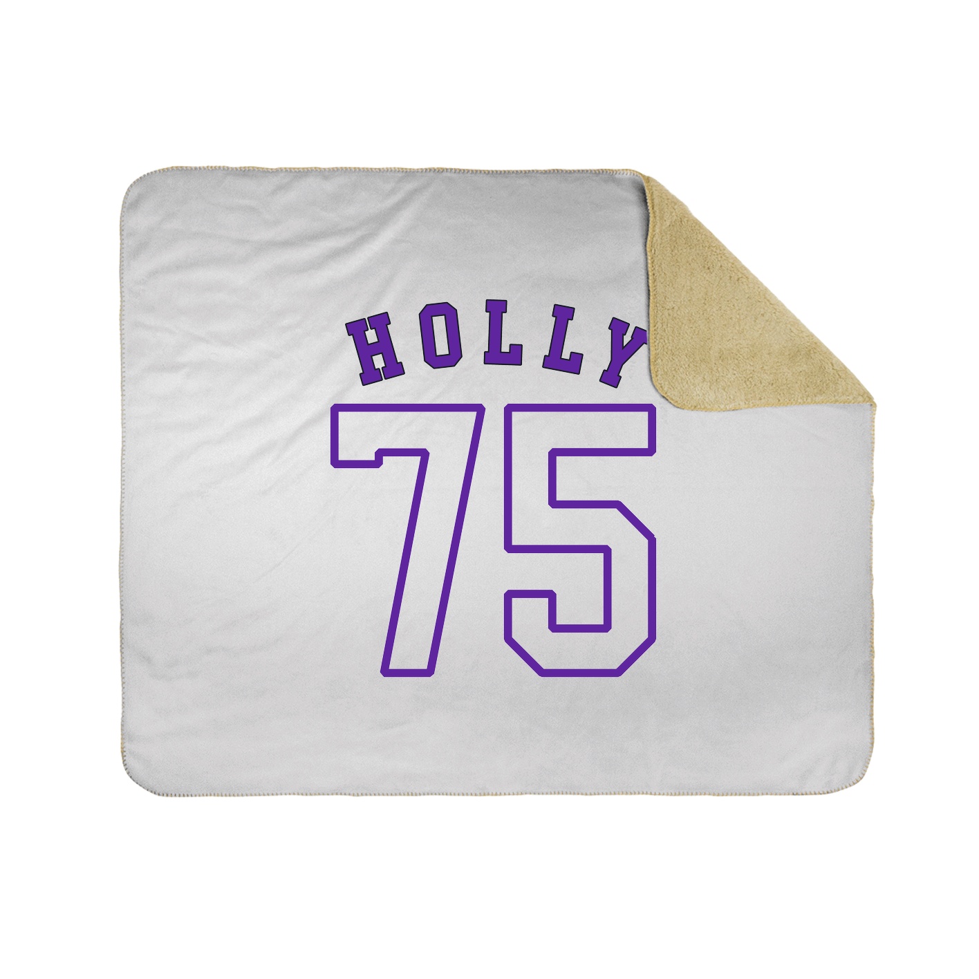 Throw Blanket — Shirsey Arch in White