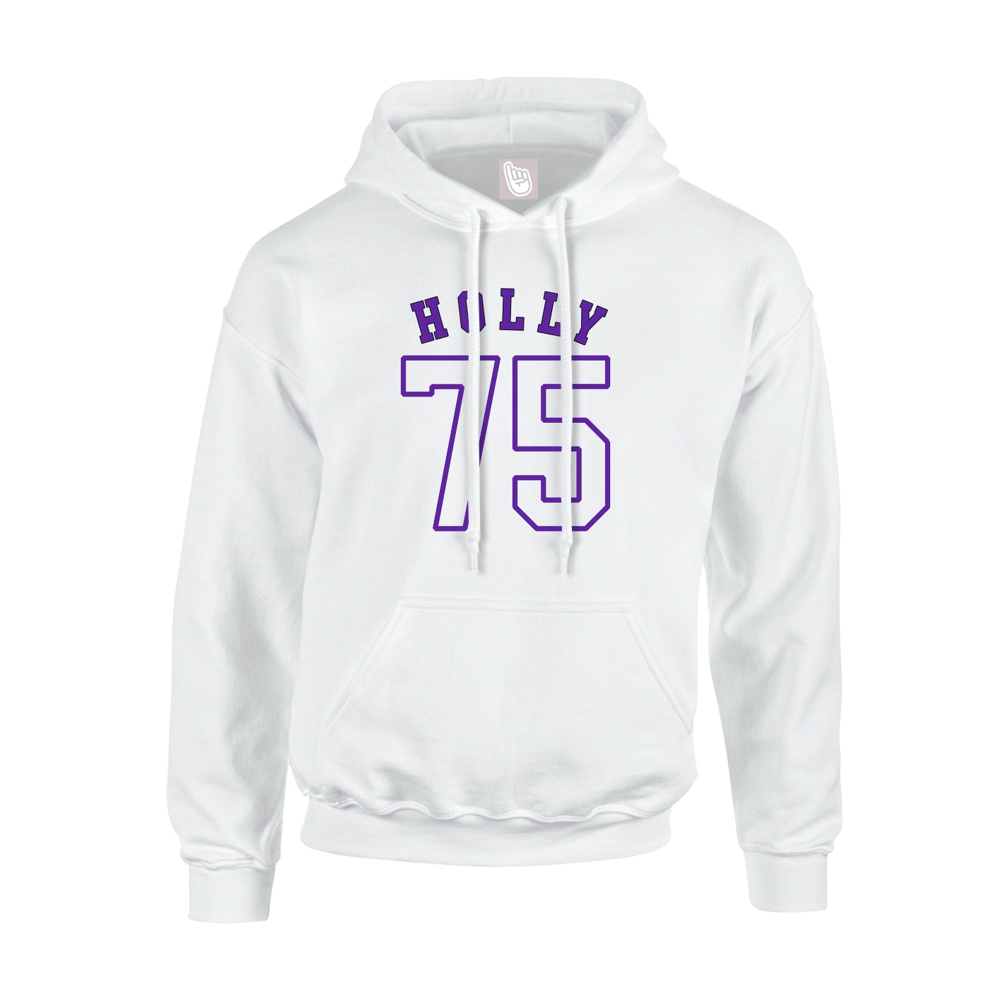 Hoodie — Shirsey Arch in White