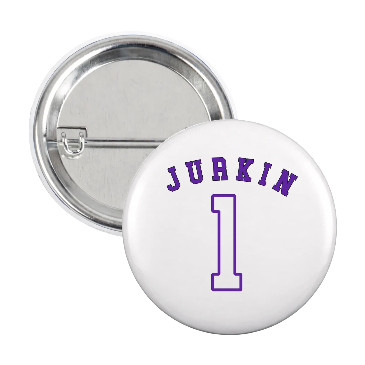 Game Day Button — Shirsey Arch in White