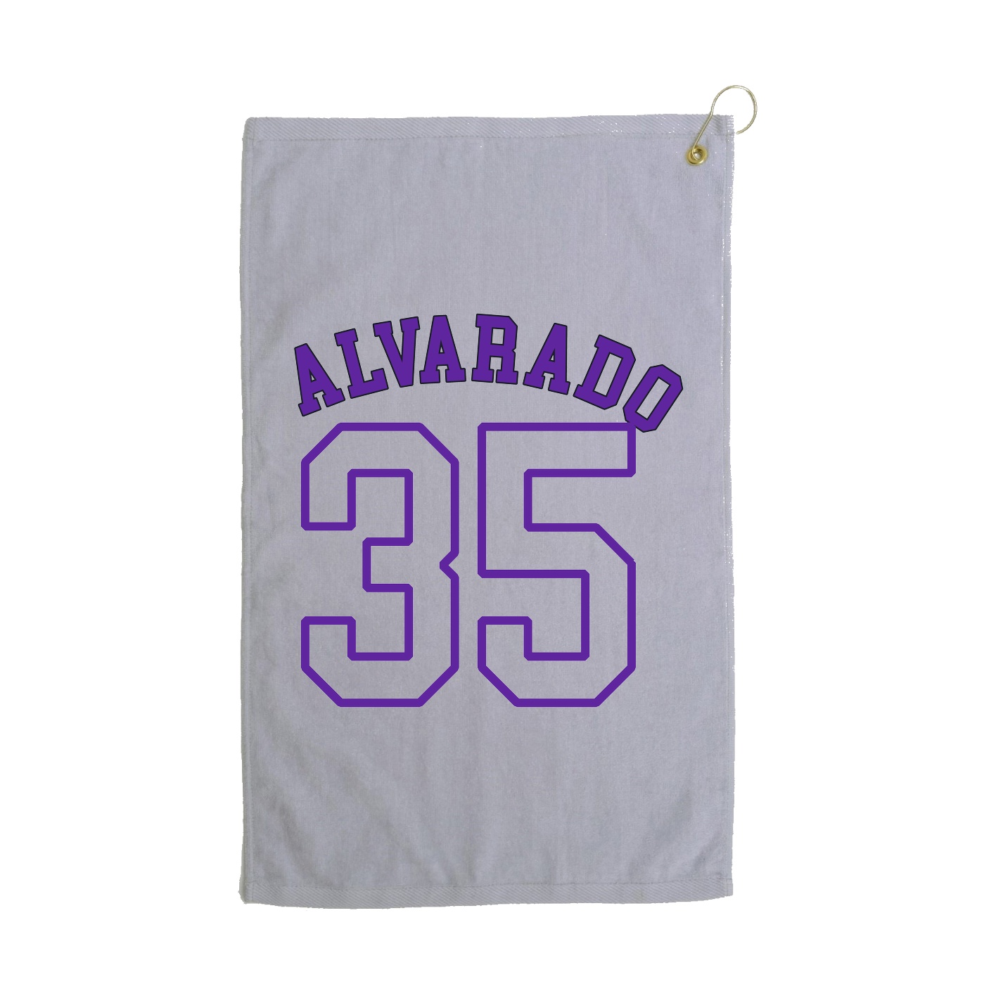 Golf Towel — Shirsey Arch in Grey