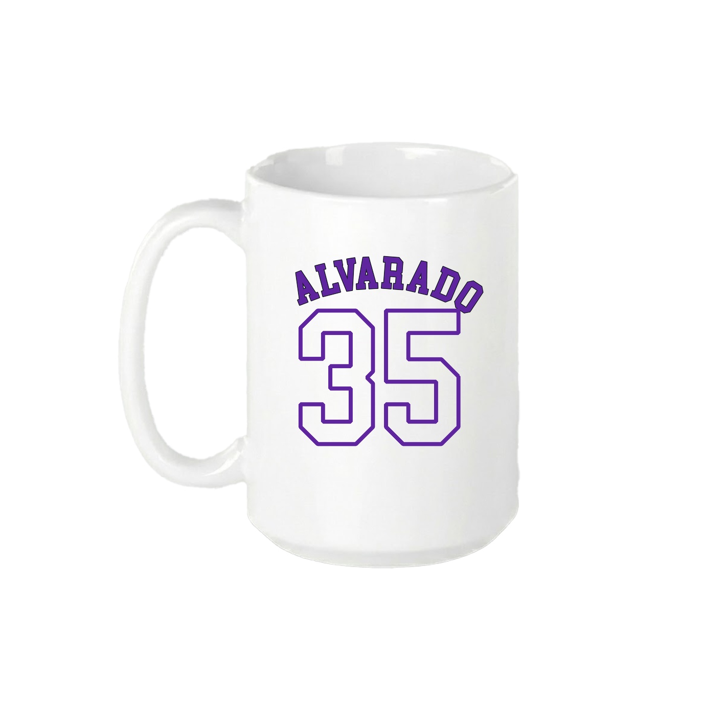 15oz Coffee Mug — Shirsey Arch in White