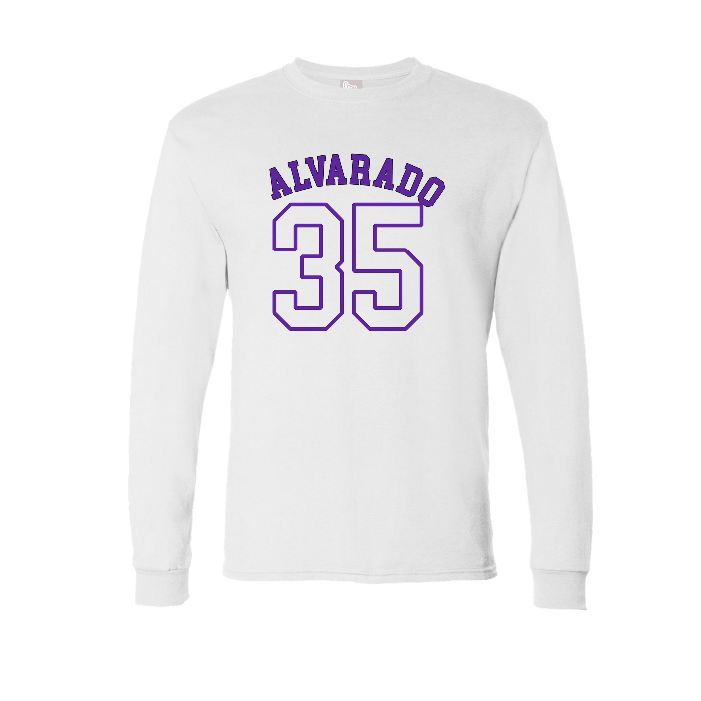 Long Sleeve Tee — Shirsey Arch in White
