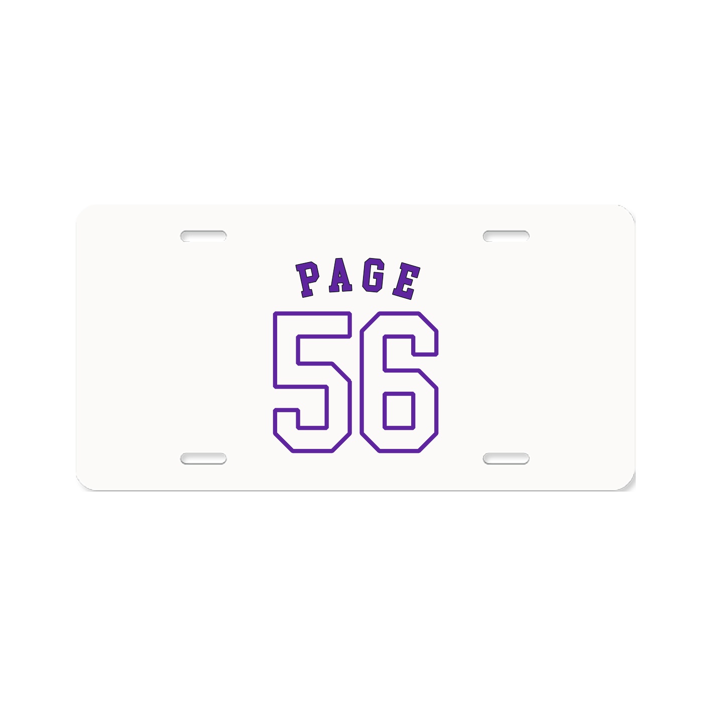 License Plate — Shirsey Arch in Classic