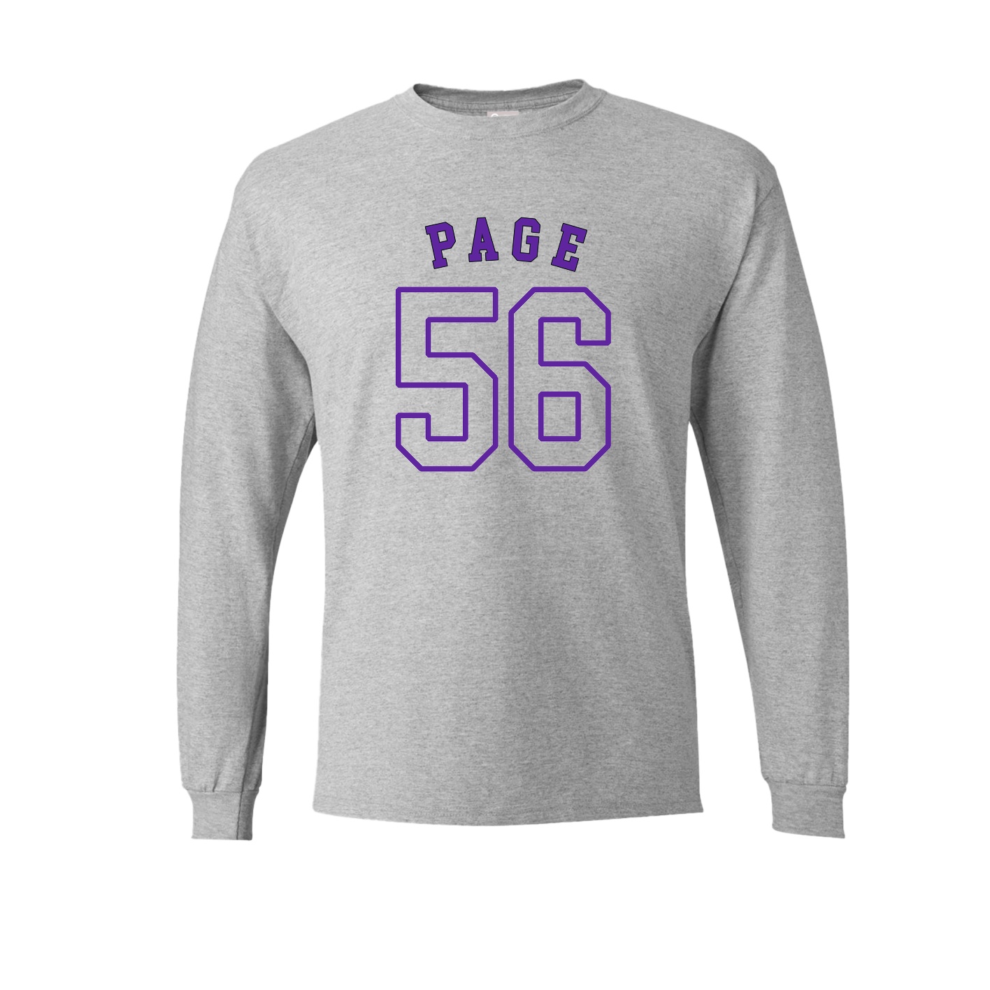 Long Sleeve Tee — Shirsey Arch in Grey
