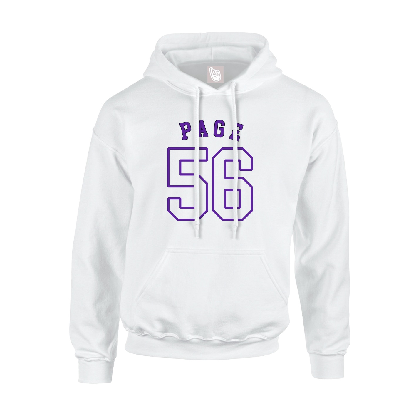 Hoodie — Shirsey Arch in White