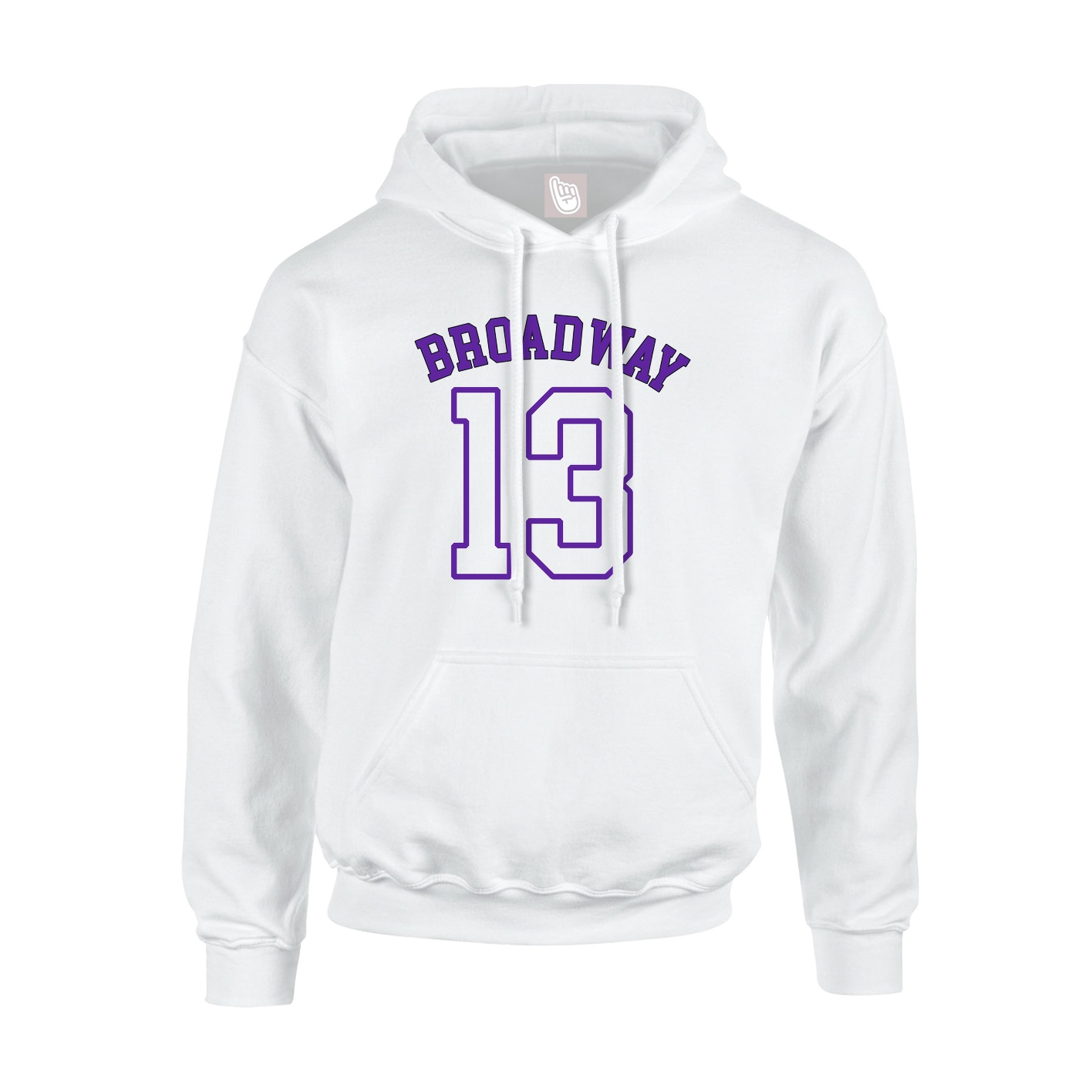 Hoodie — Shirsey Arch in White