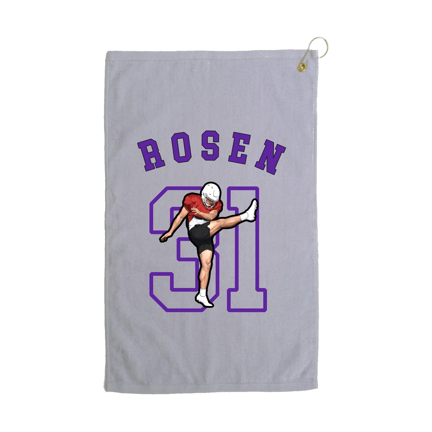 Golf Towel — Shirsey Arch in Grey