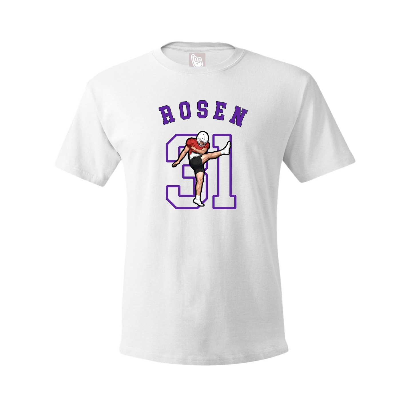 Youth Tee — Shirsey Arch in White