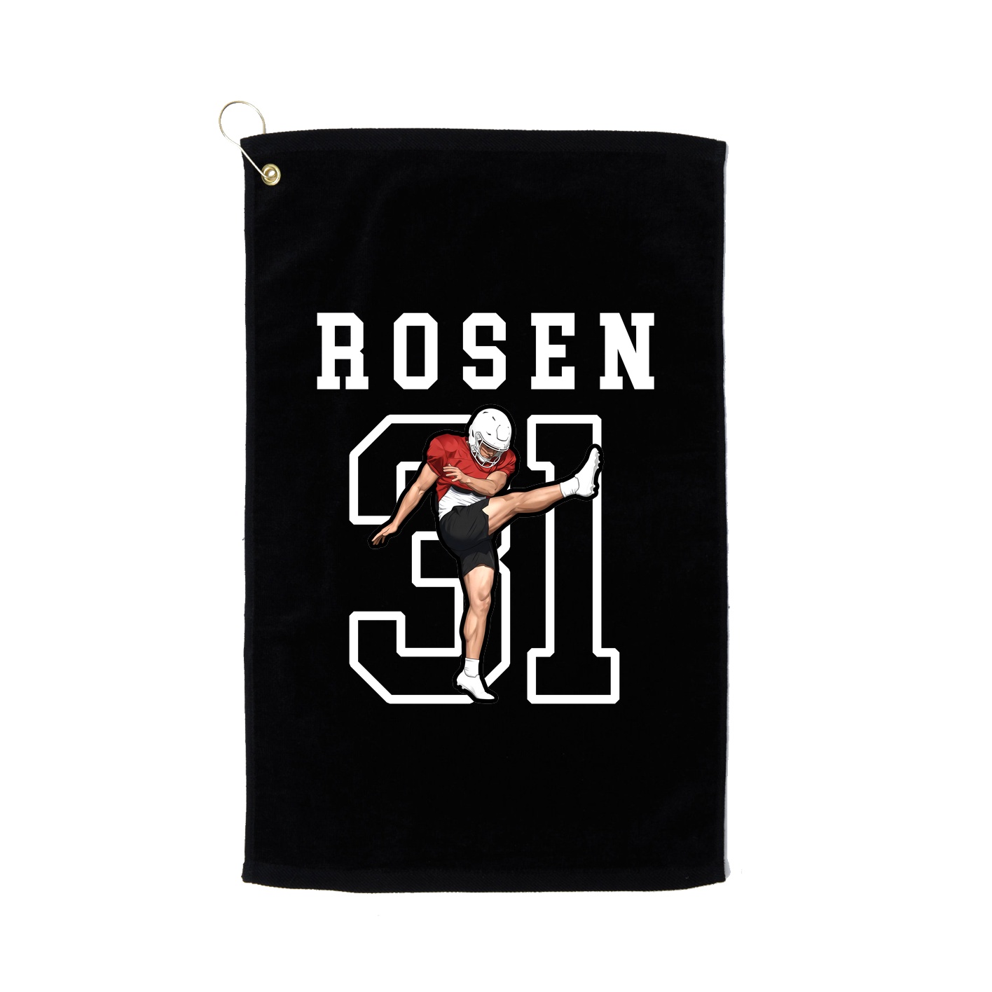 Golf Towel — Shirsey in Black