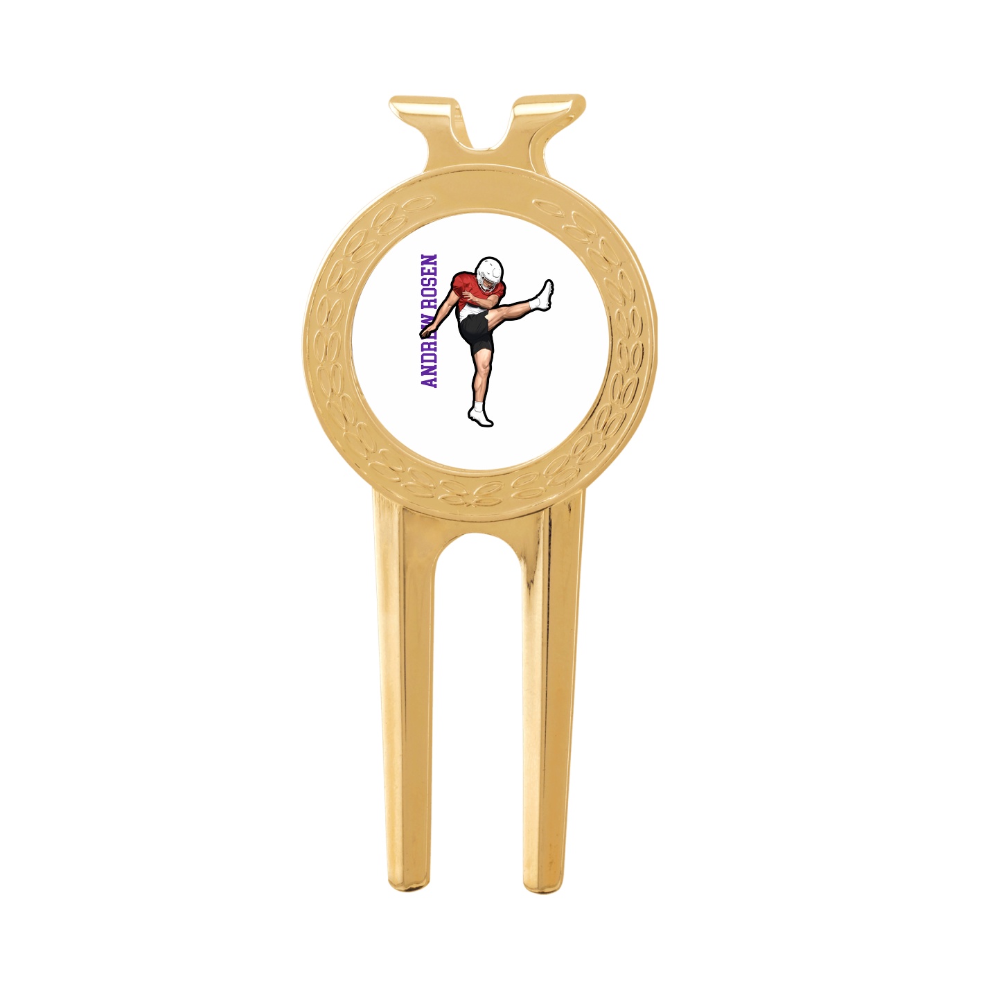 Divot Tool with Ball Marker — Name Vertical in Classic
