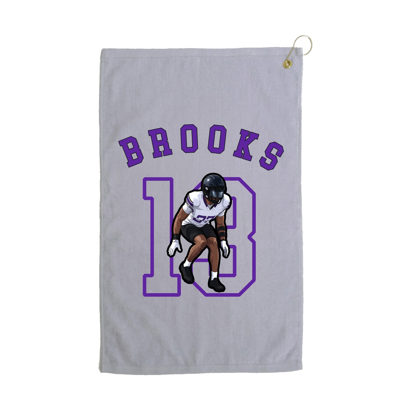 Golf Towel — Shirsey Arch in Grey