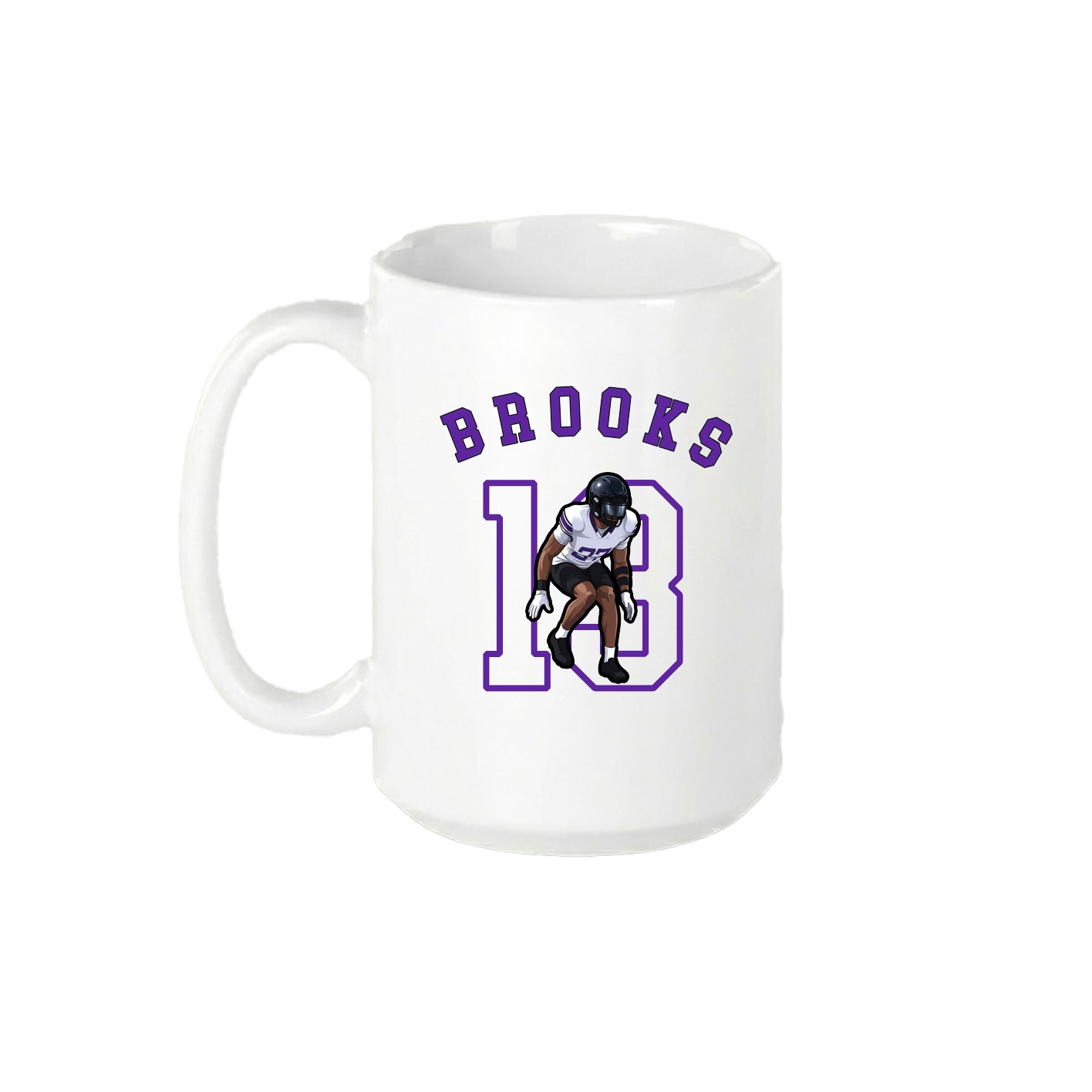 15oz Coffee Mug — Shirsey Arch in White