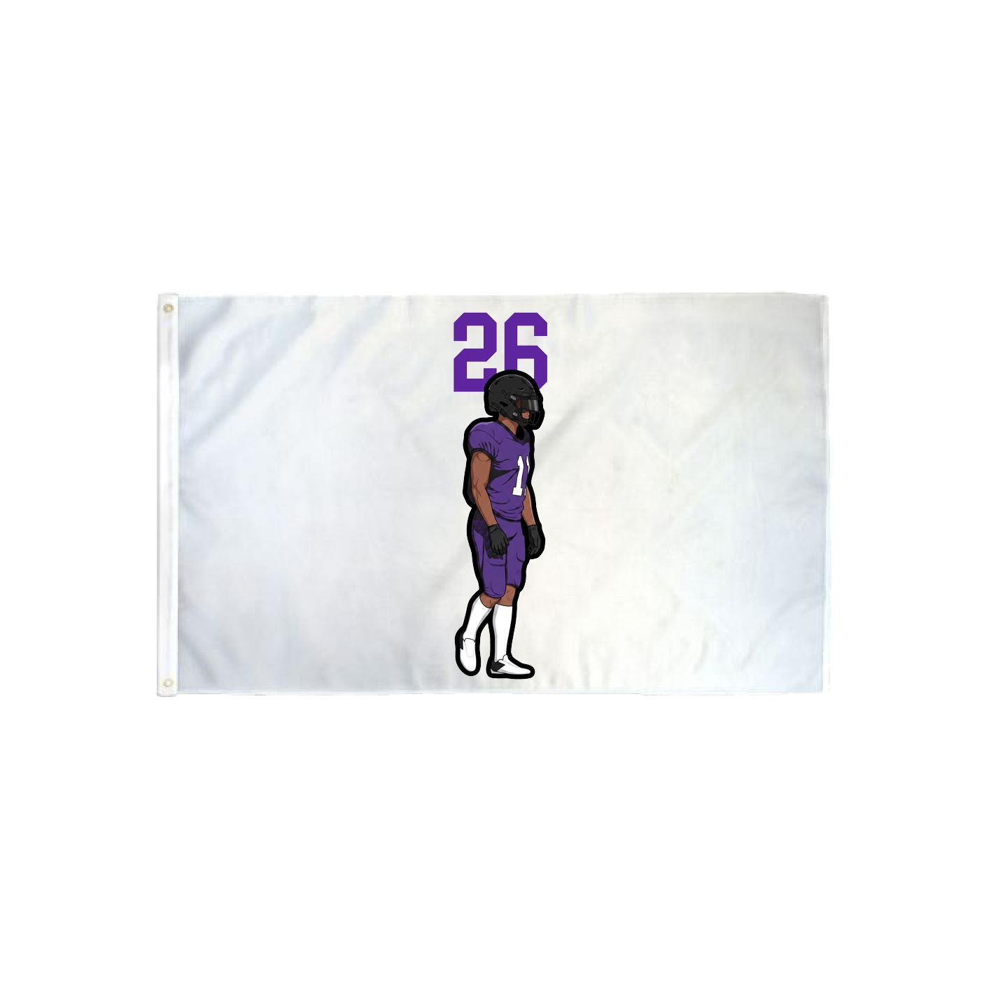 3x5 Flag — Number Top in Classic