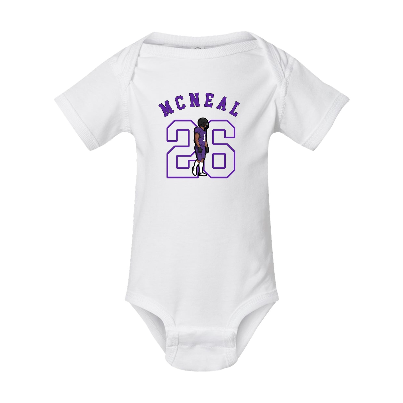 Baby Onesie — Shirsey Arch in White