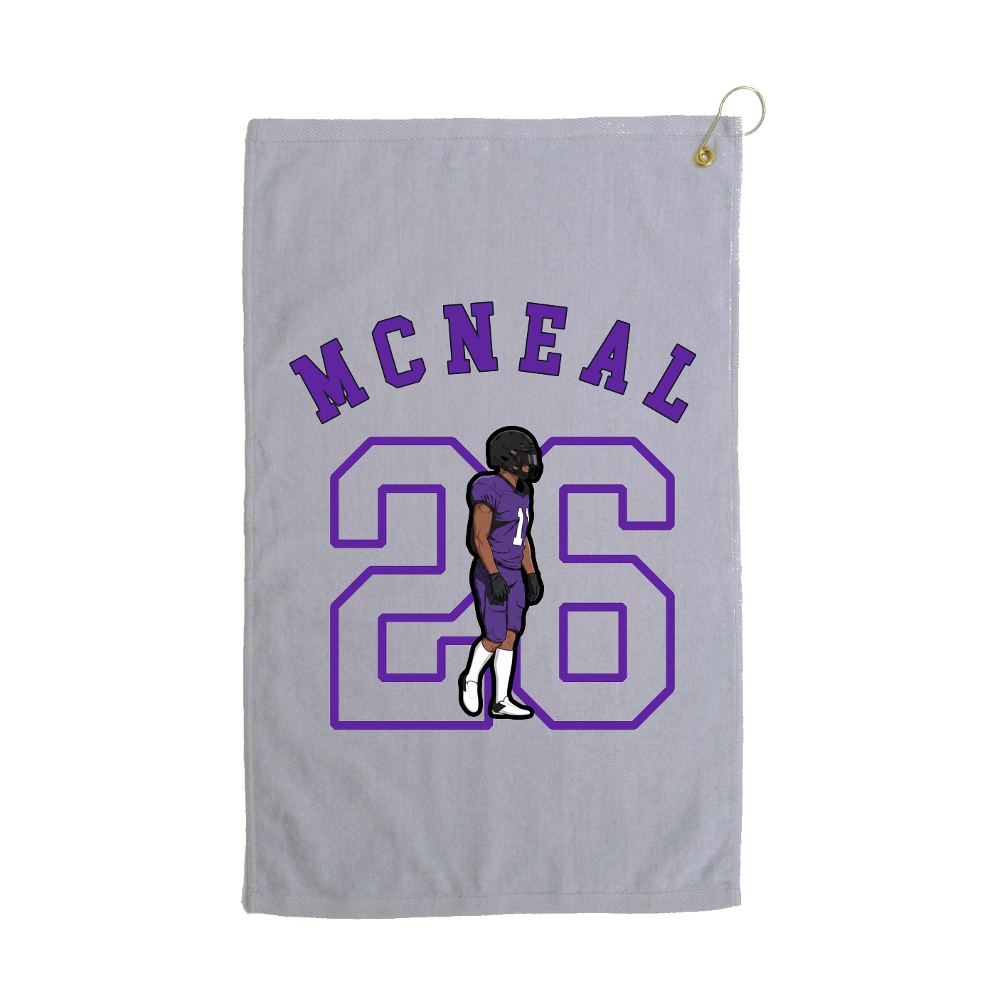 Golf Towel — Shirsey Arch in Grey