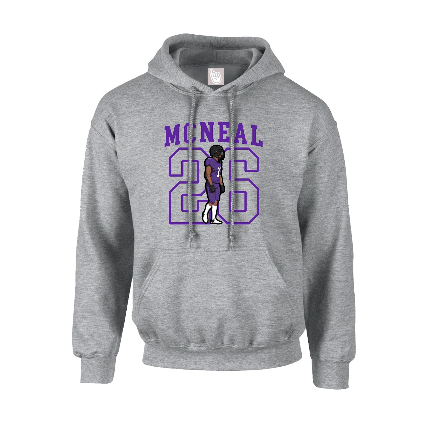 Hoodie — Shirsey in Grey