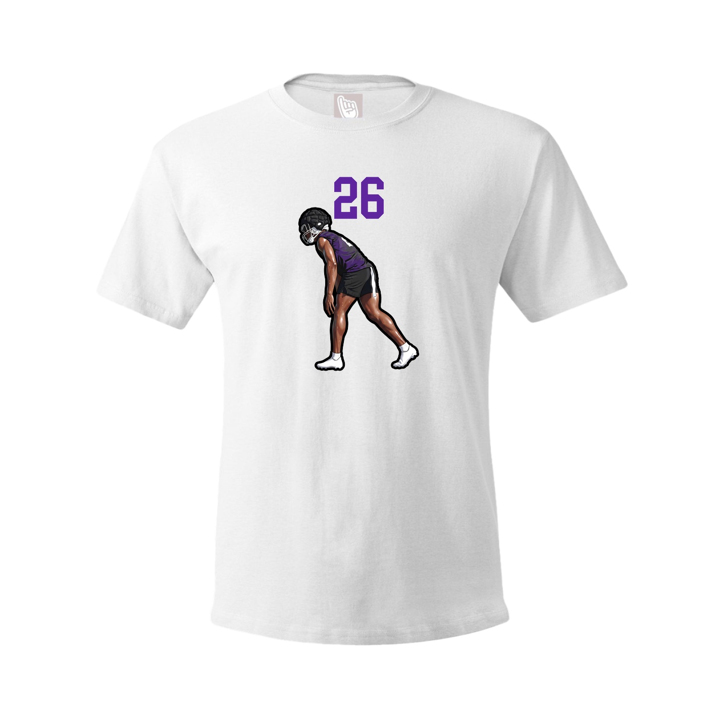 Tee — Number Top in White