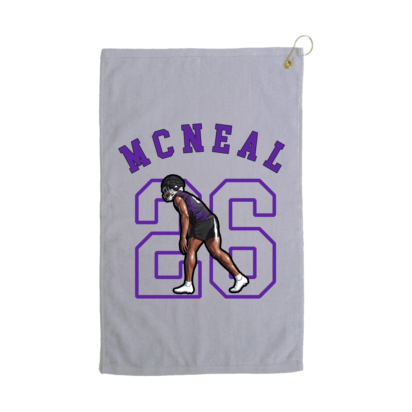 Golf Towel — Shirsey Arch in Grey