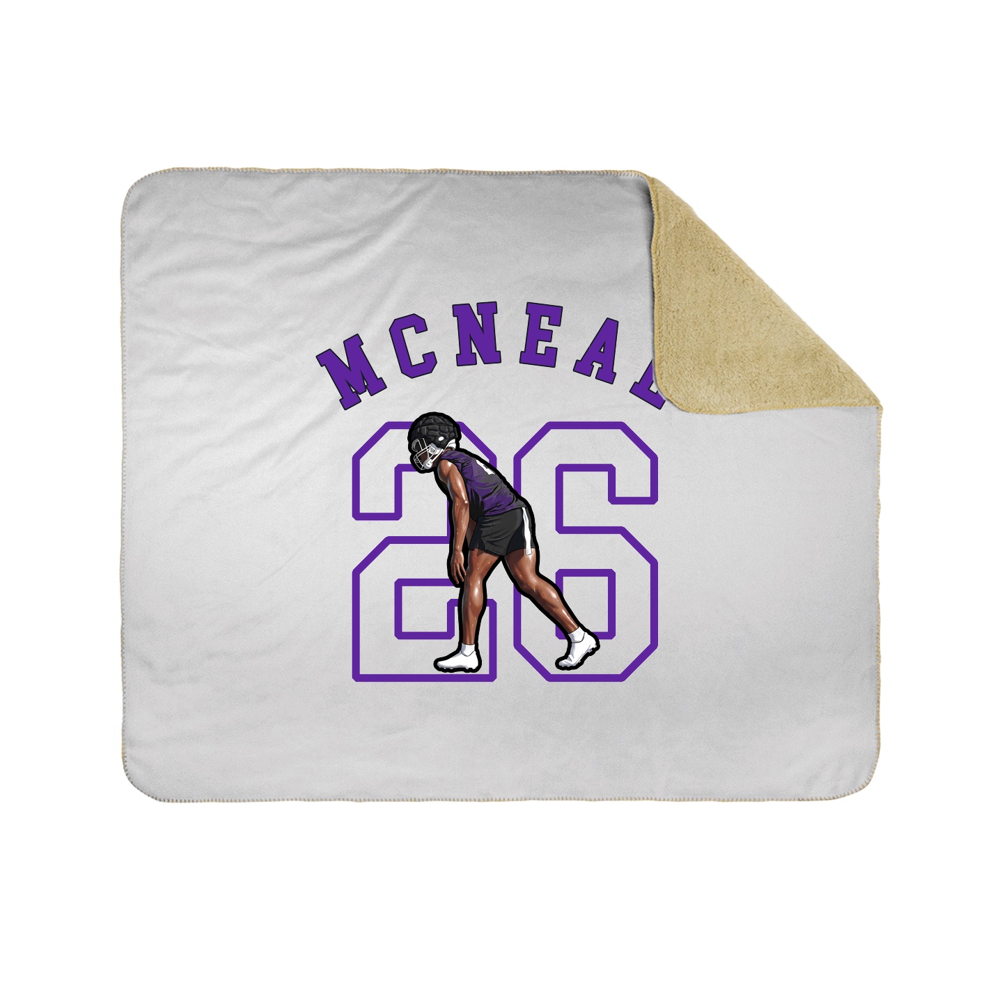 Throw Blanket — Shirsey Arch in White