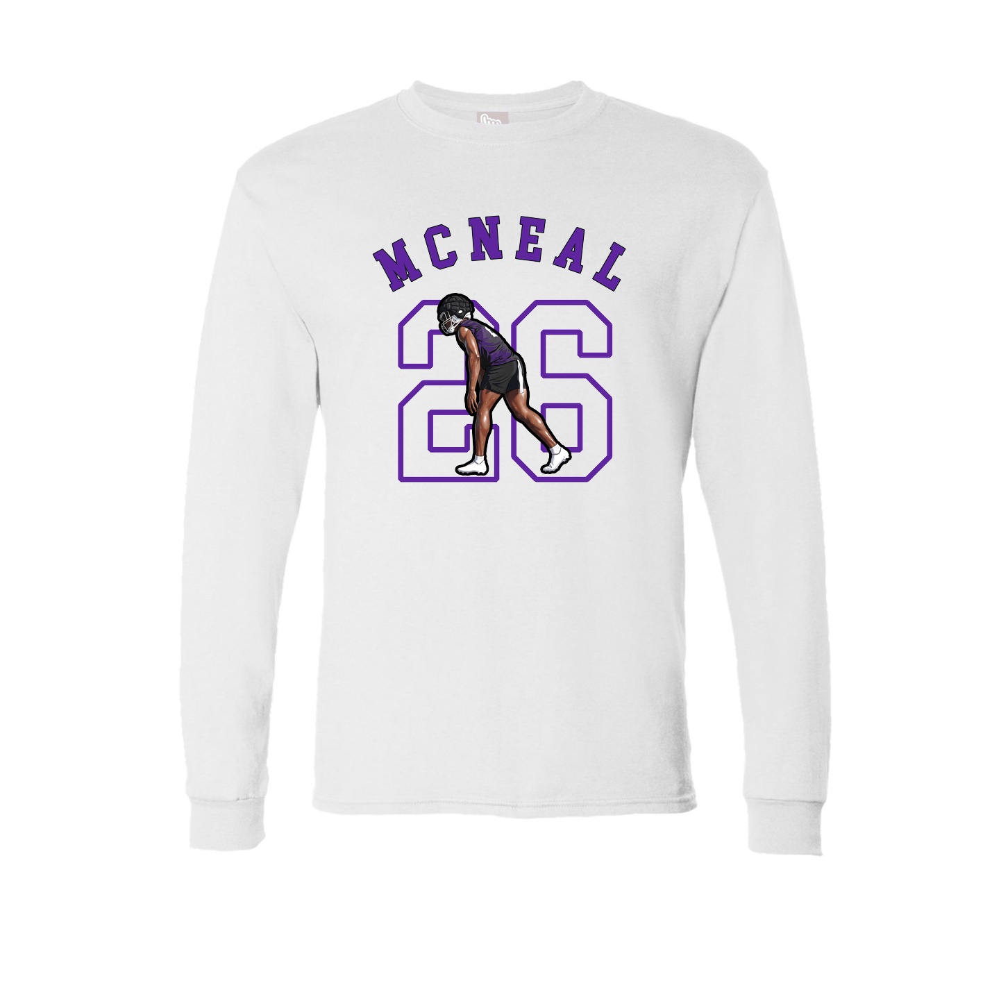 Long Sleeve Tee — Shirsey Arch in White