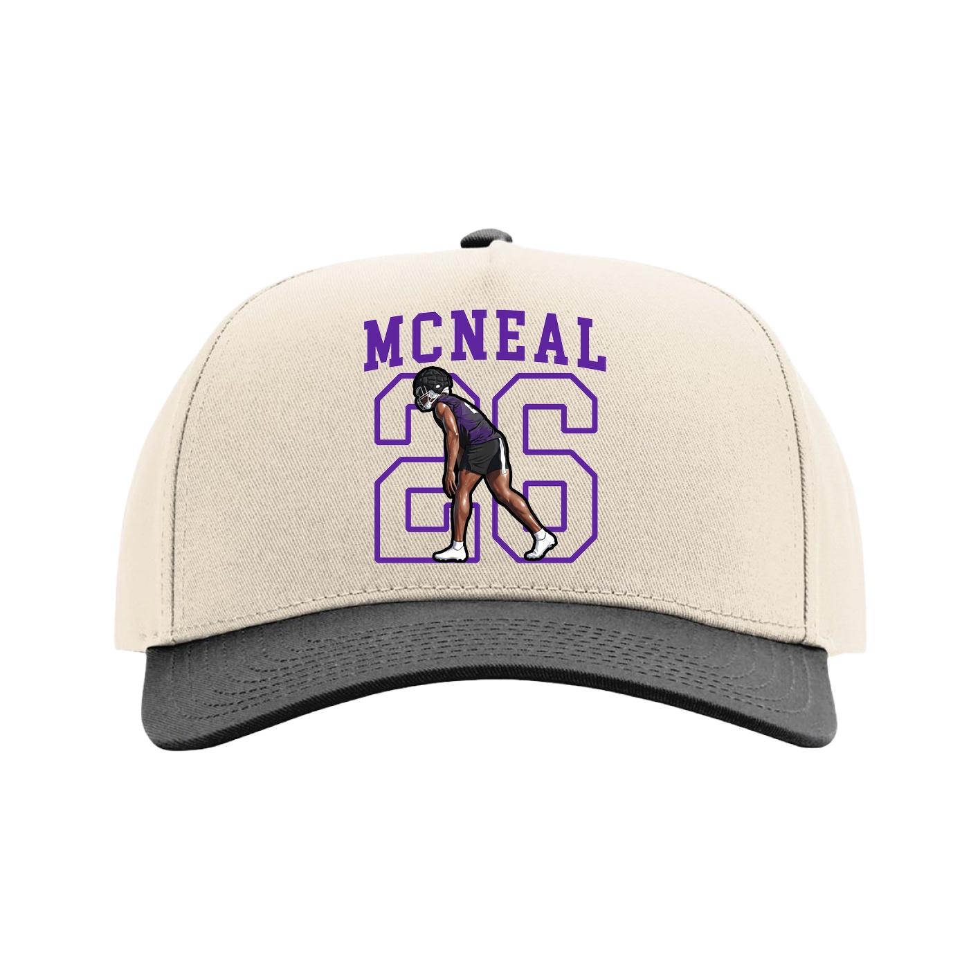 Full Fabric Five-Panel Champ Cap