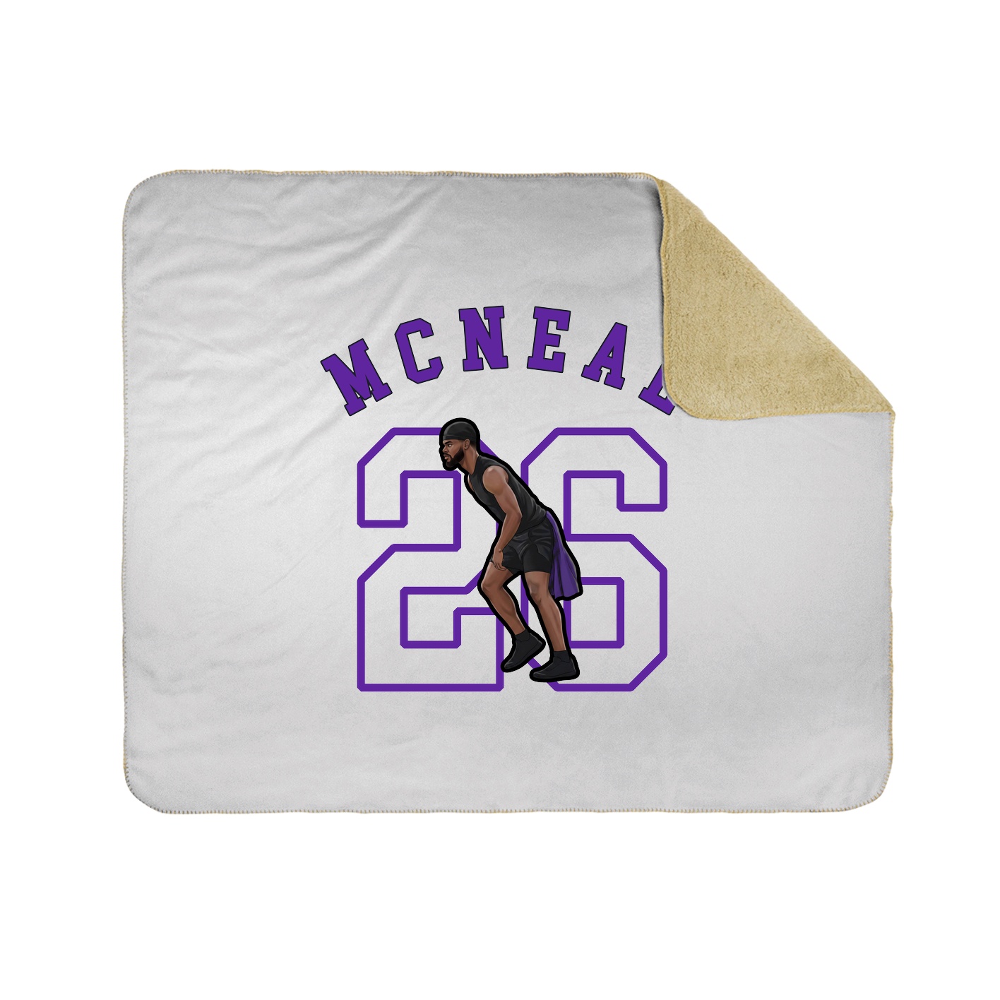Throw Blanket — Shirsey Arch in White