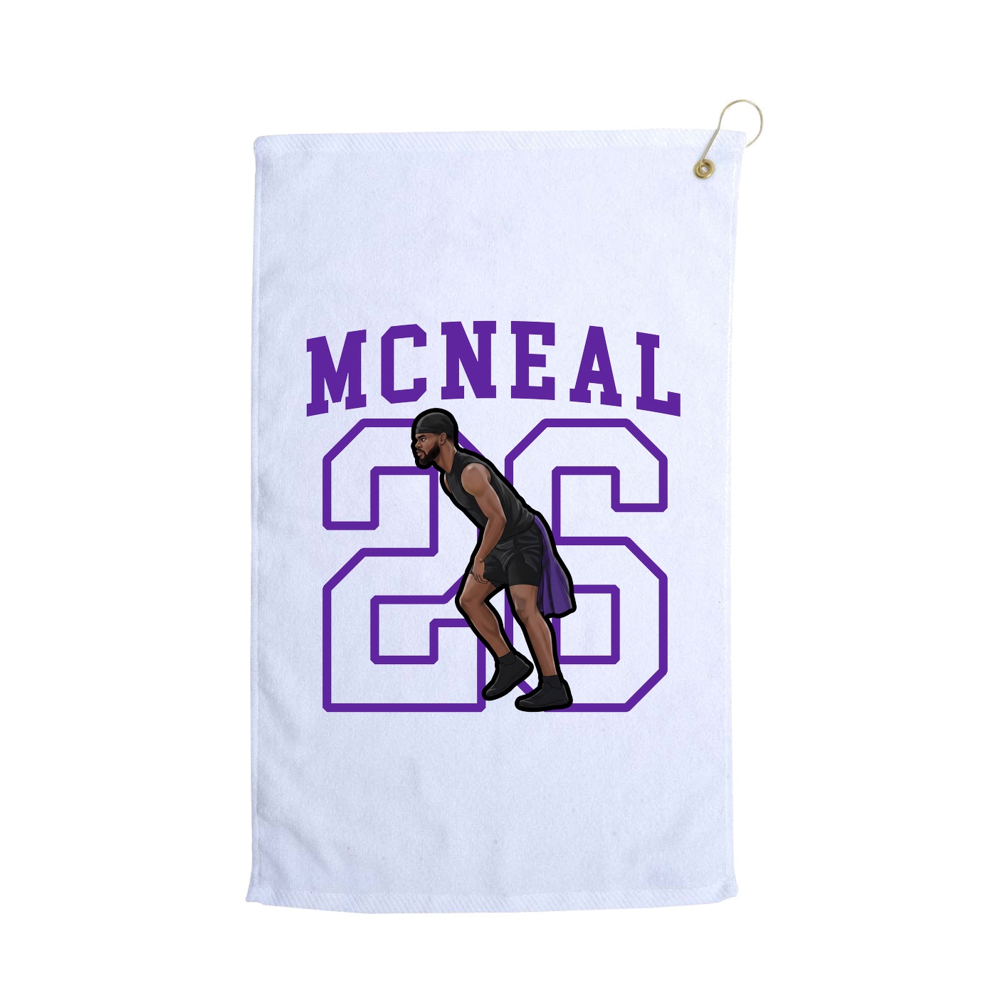 Golf Towel — Shirsey in White