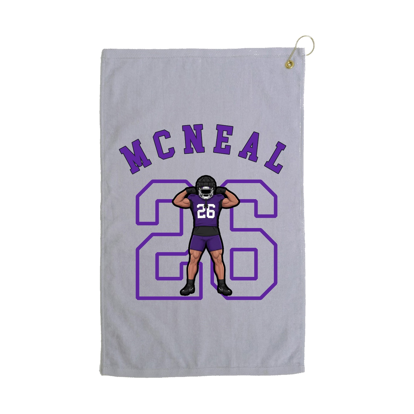 Golf Towel — Shirsey Arch in Grey
