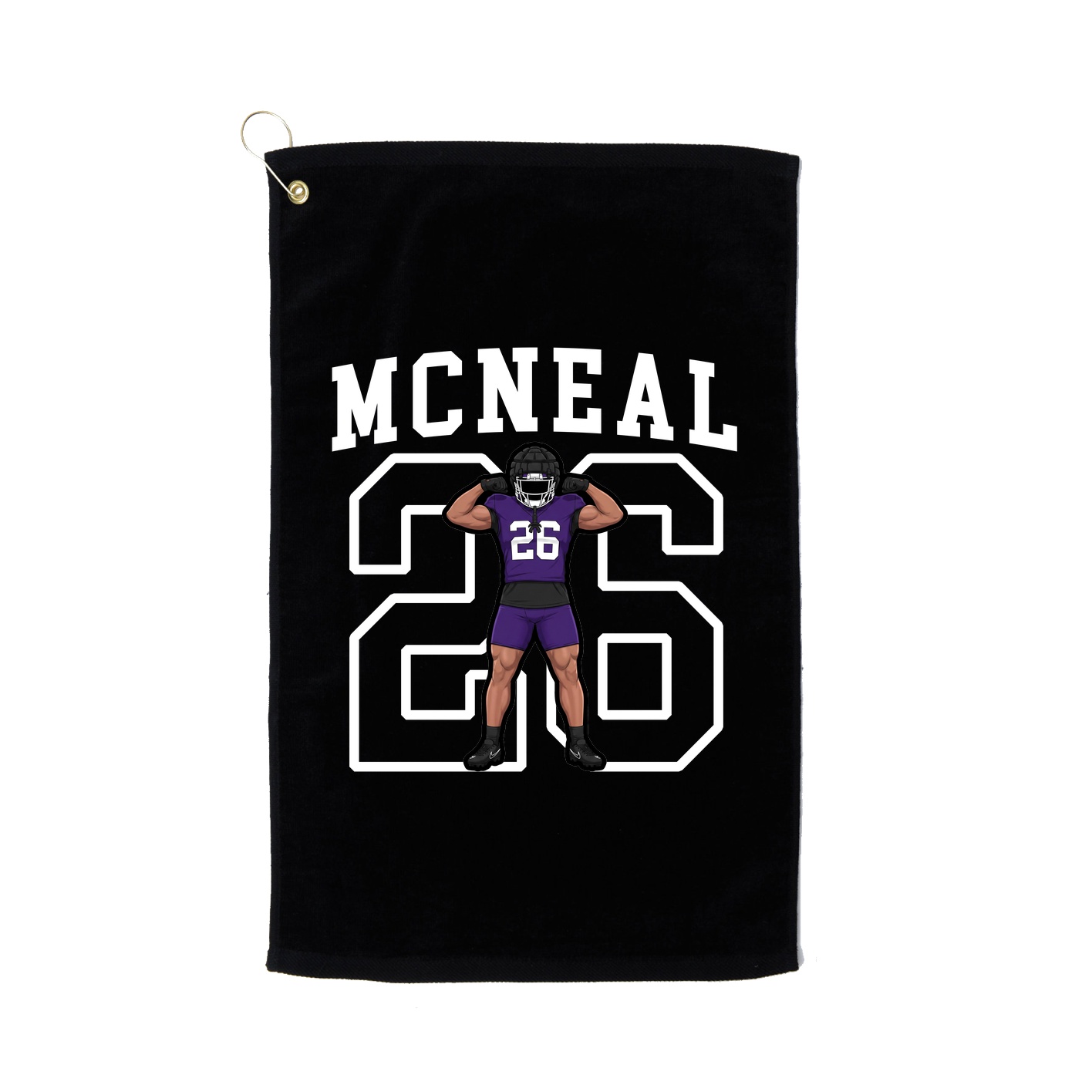 Golf Towel — Shirsey in Black