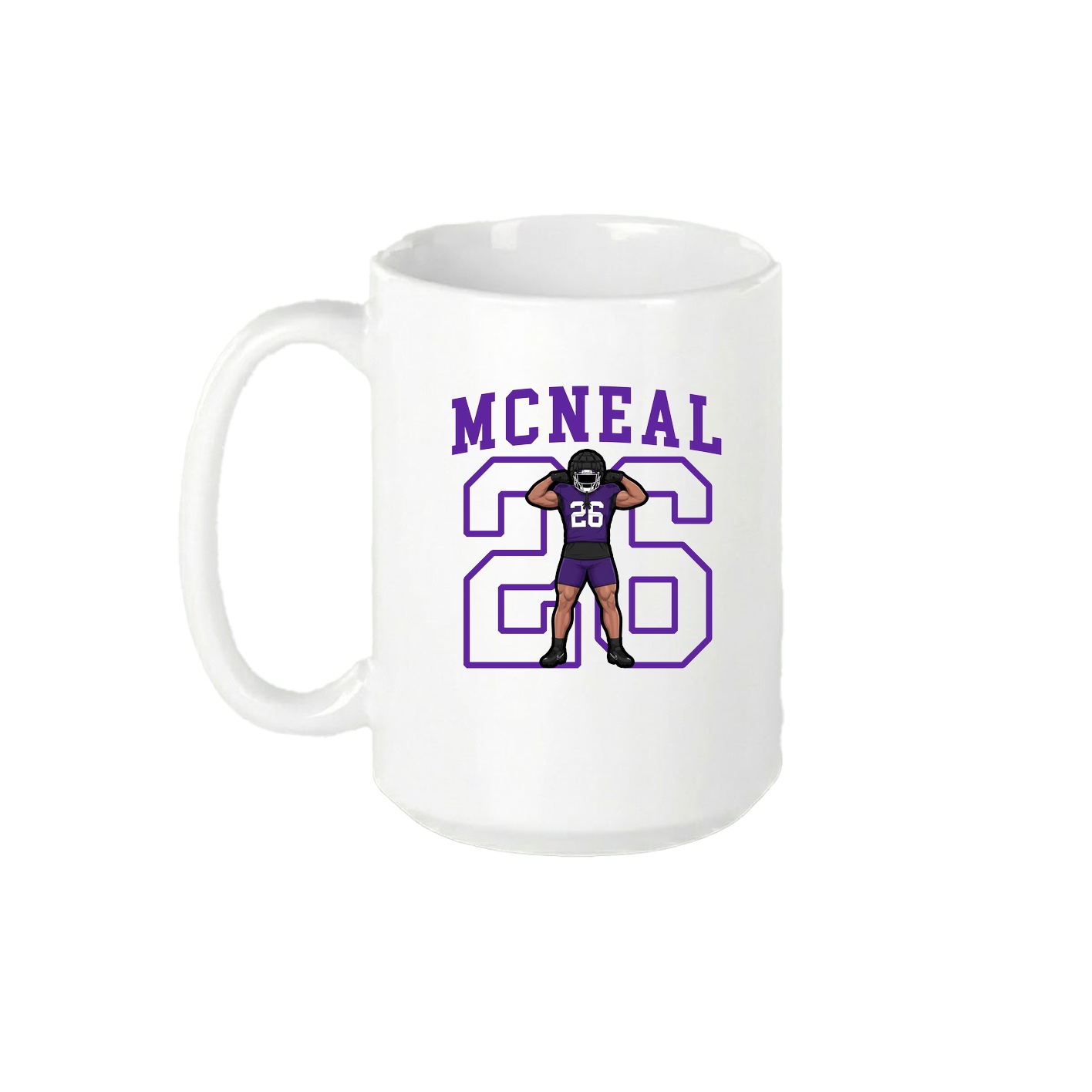 15oz Coffee Mug — Shirsey in White