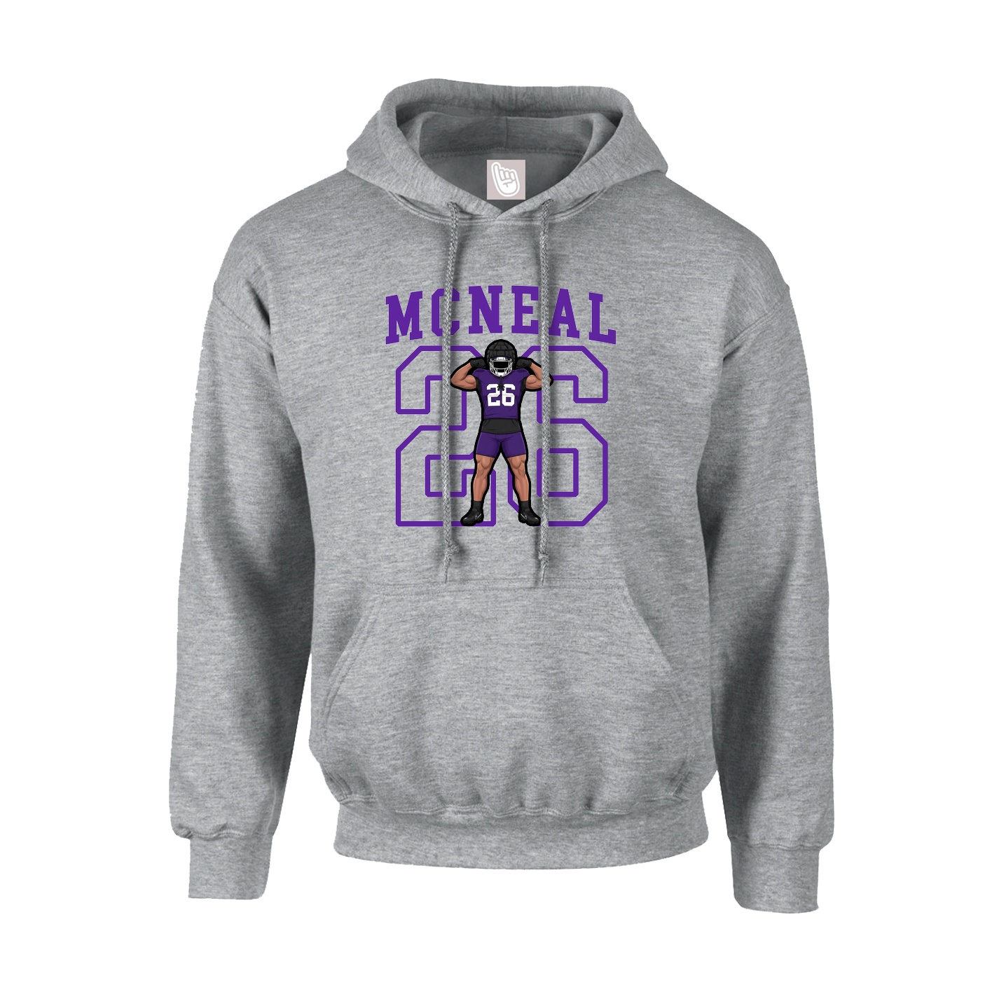 Youth Hoodie — Shirsey in Grey