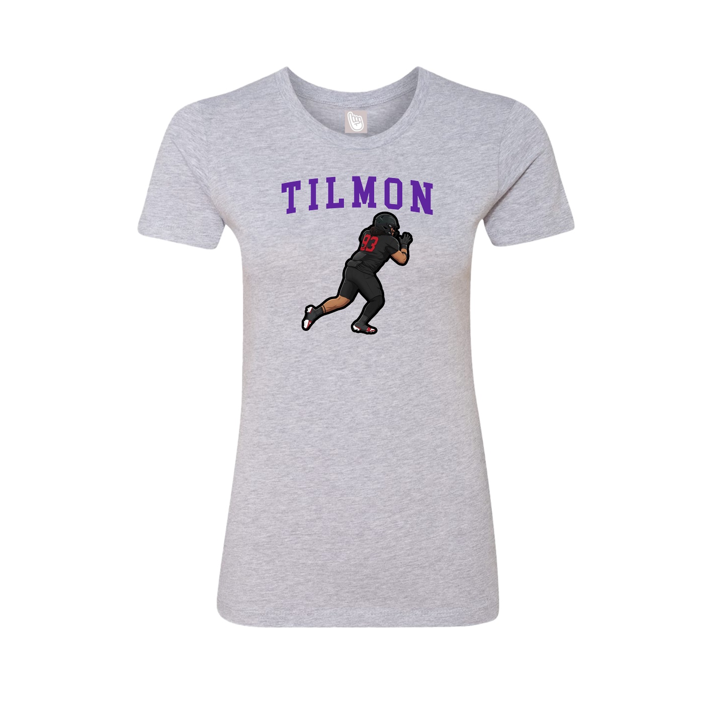 Fitted Women's Tee — Shirsey in Grey