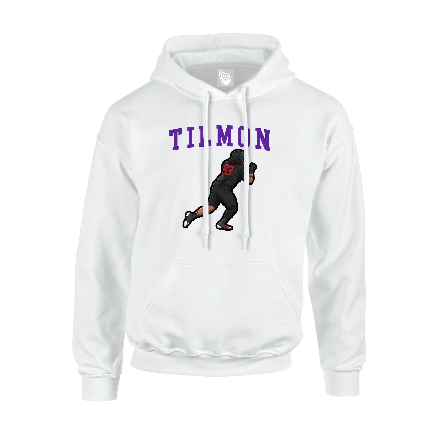 Hoodie — Shirsey in White