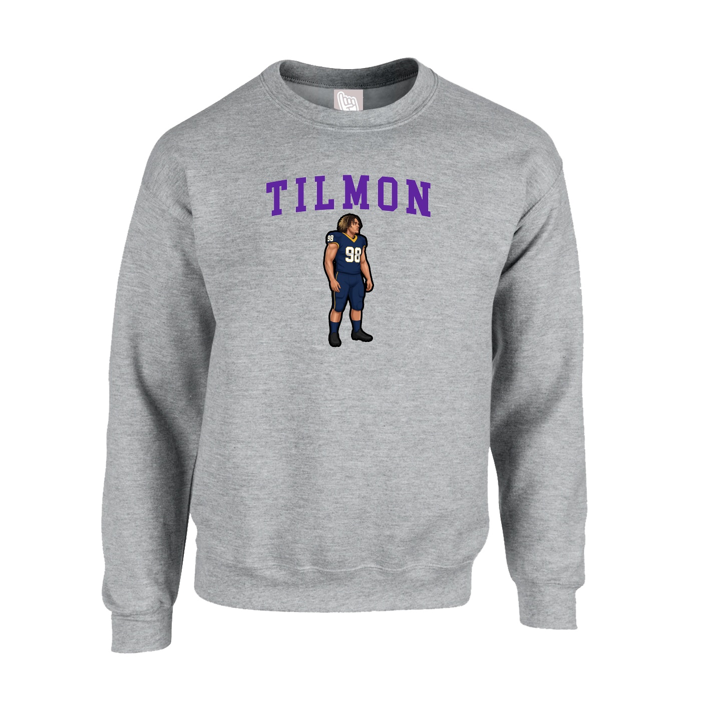 Fleece Crew — Shirsey in Grey