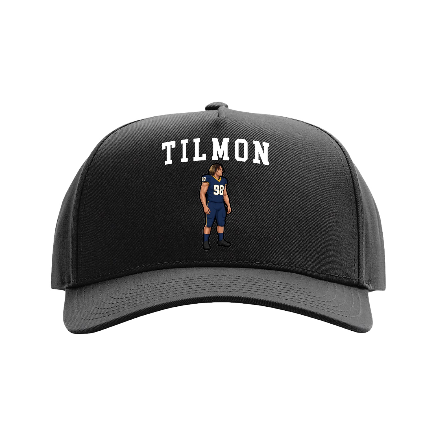 Full Fabric Five-Panel Champ Cap