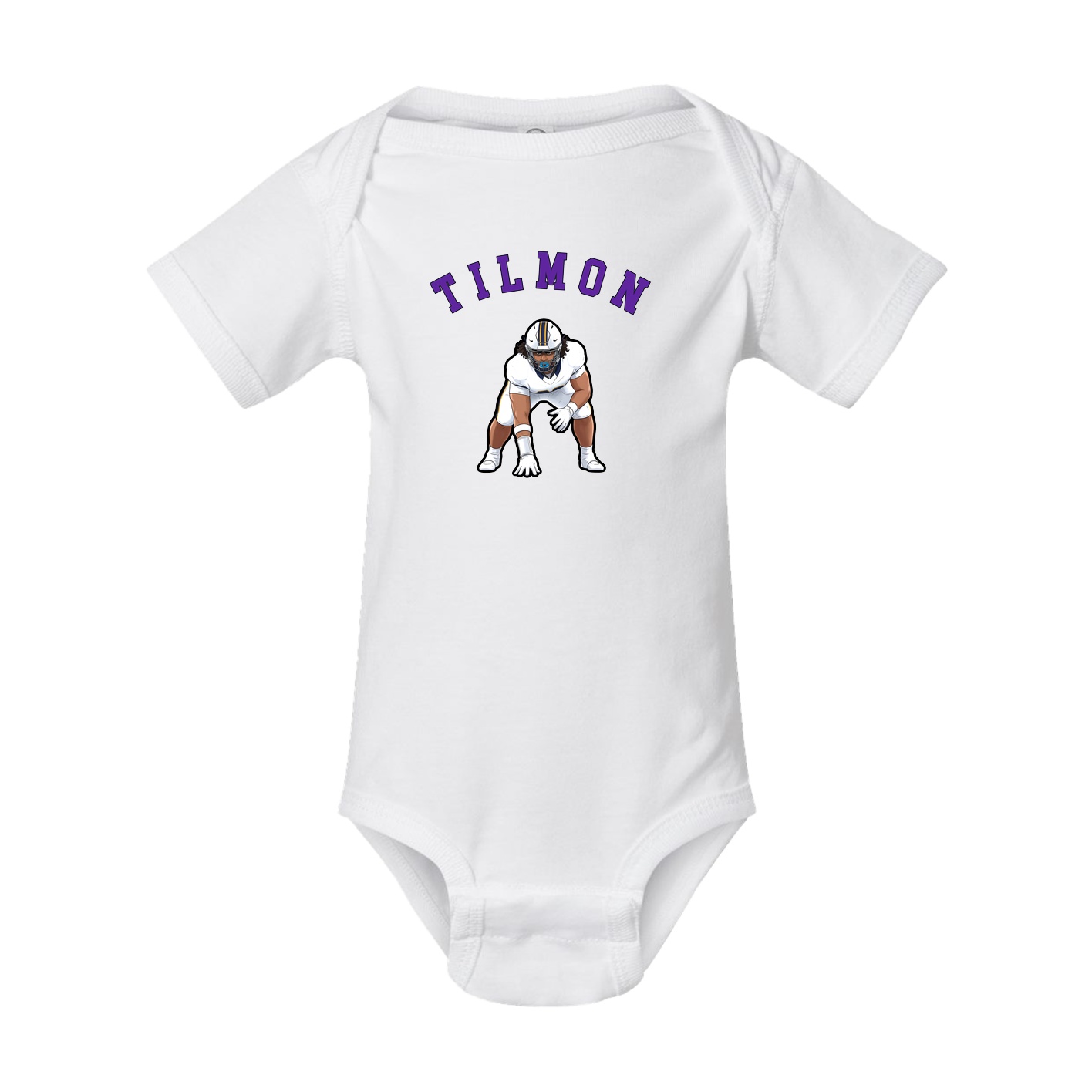 Baby Onesie — Shirsey Arch in White