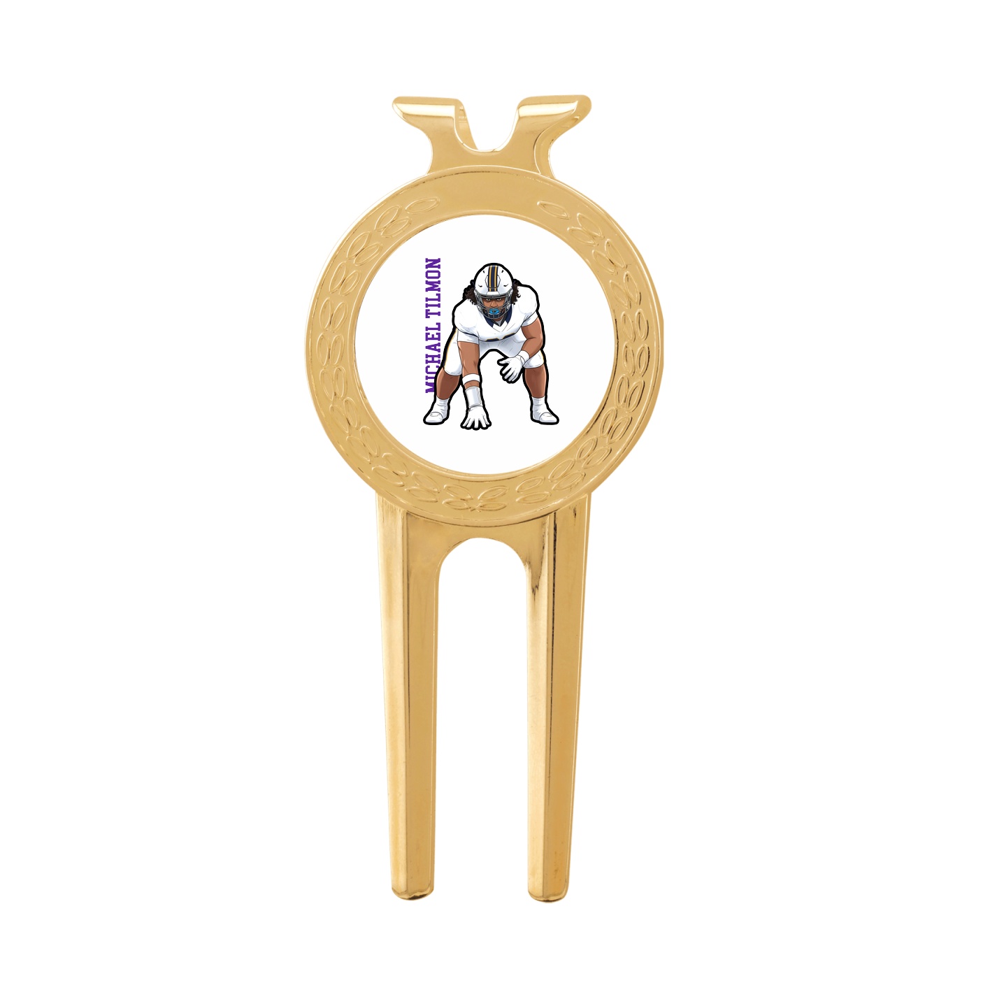 Divot Tool with Ball Marker — Name Vertical in Classic